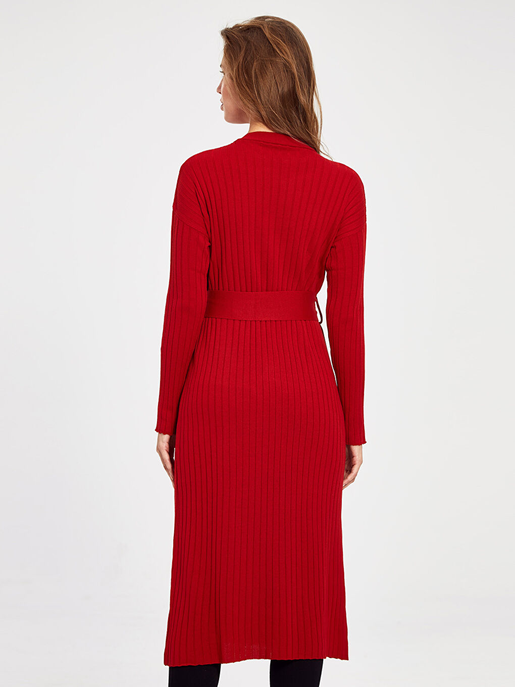 Kırmızı Bisiklet Yaka Kadın Tunik-2