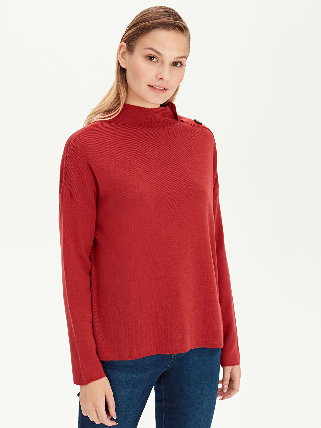 Yanık Turuncu Kazak-1