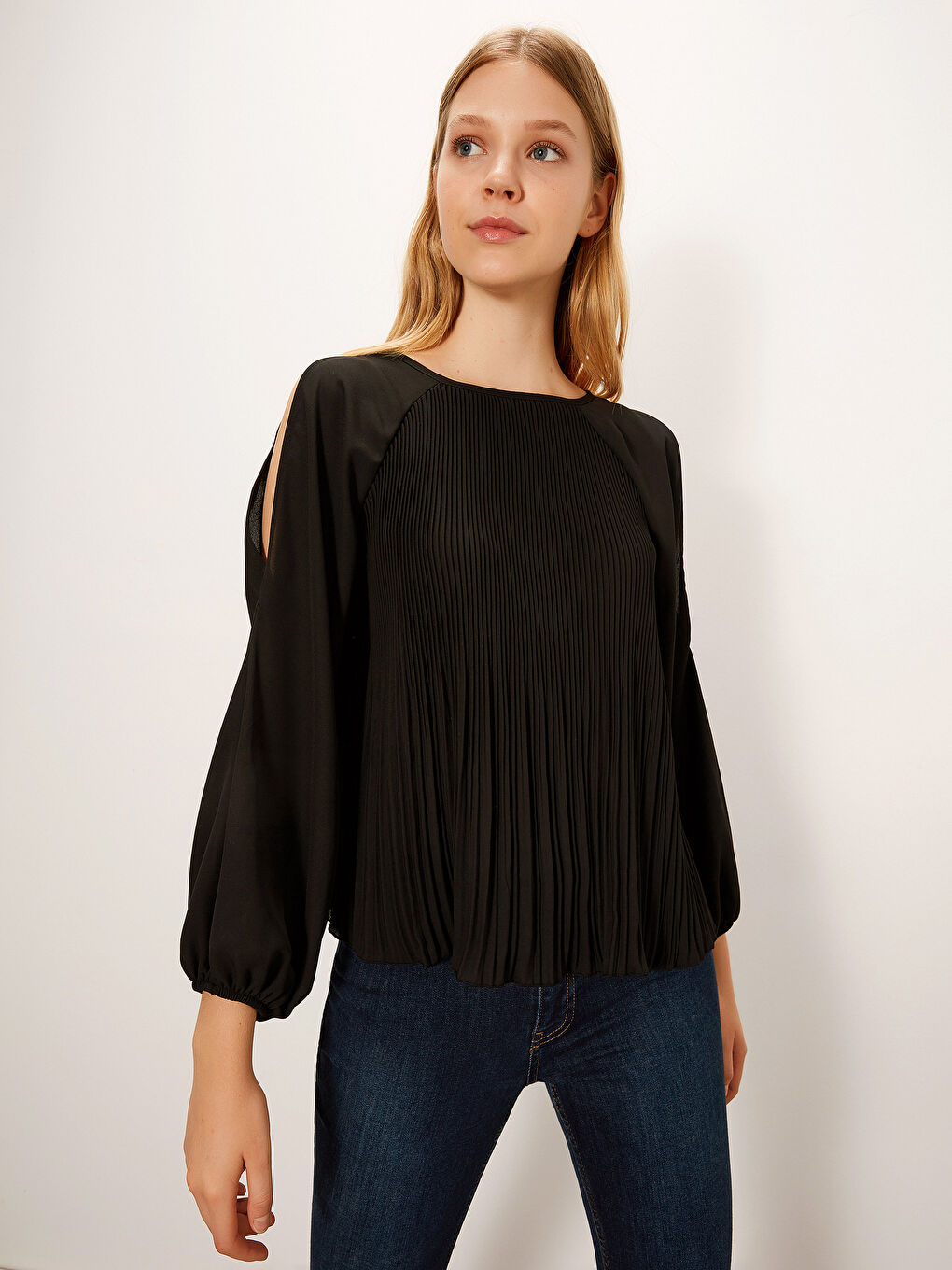 Blouse NOIR Femme-2