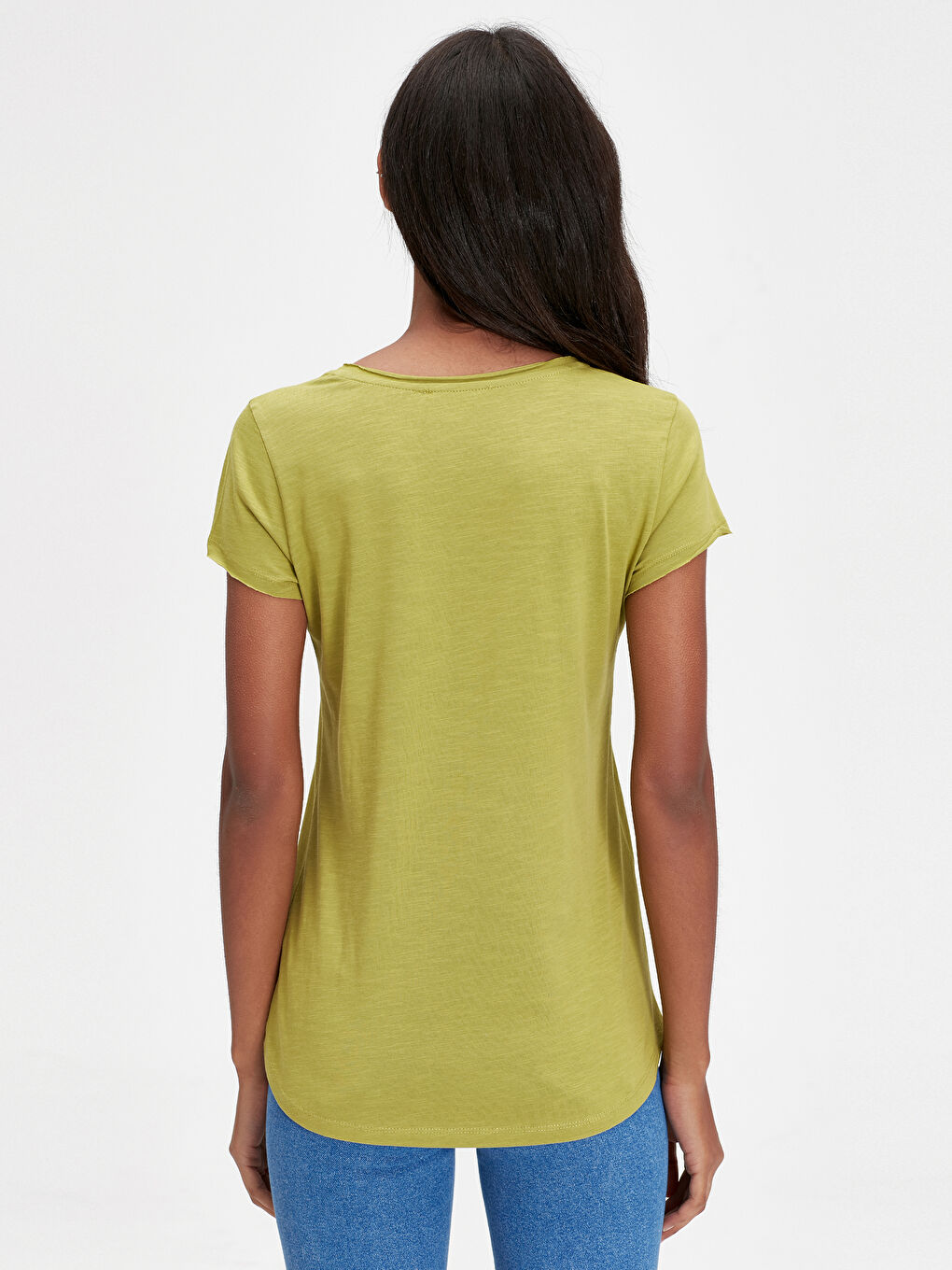 Woman GREEN T-Shirt-2
