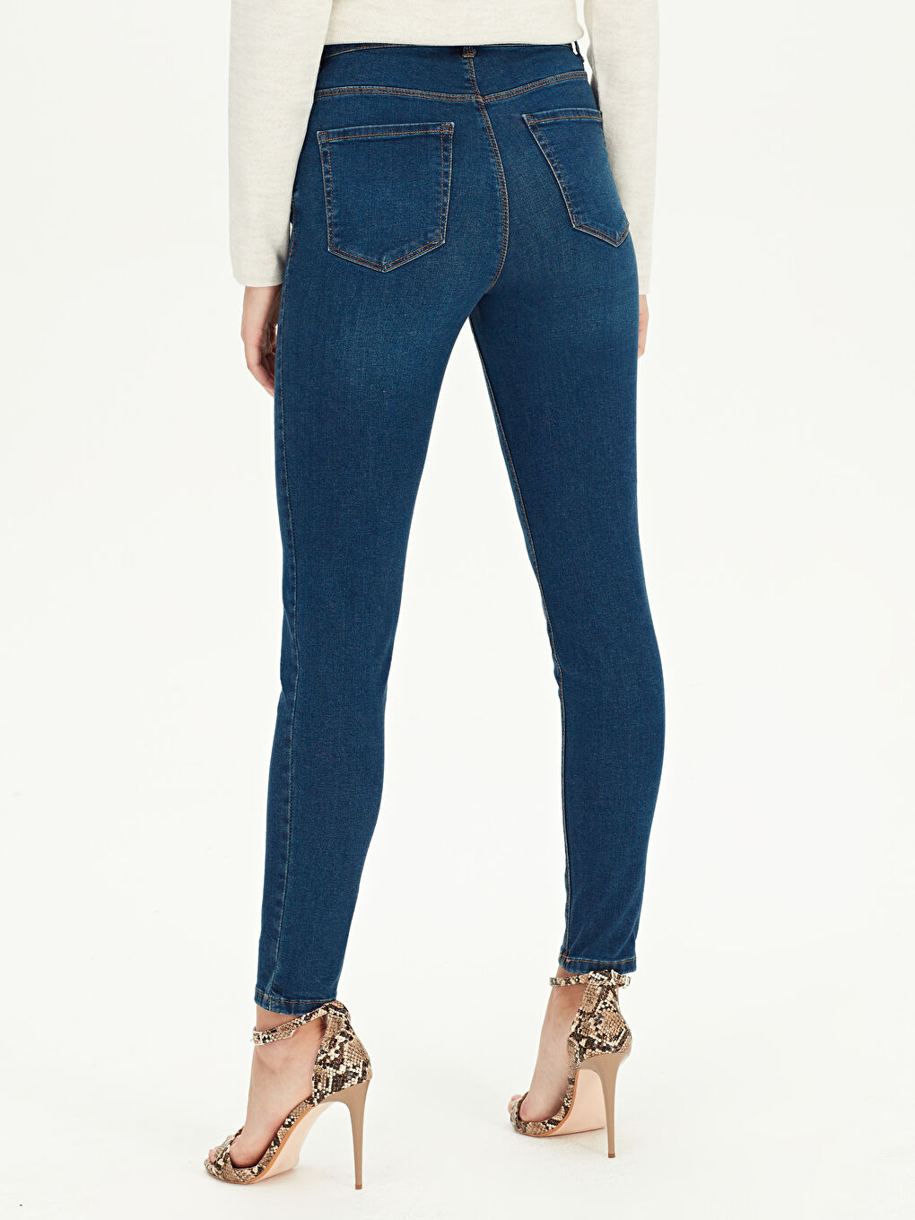İndigo Jüpiter Süper Skinny Fit Kadın Jean Pantolon-3