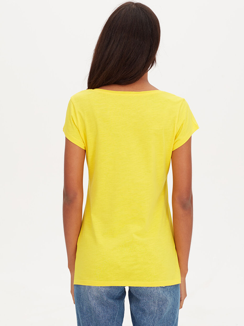 Canlı Sarı Tişört-2