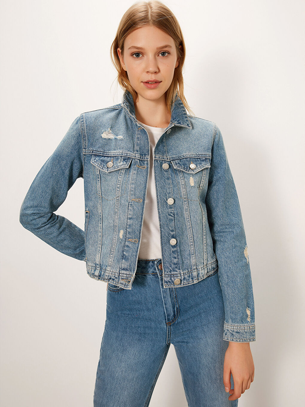 INDIGO Teksas jakna Žena