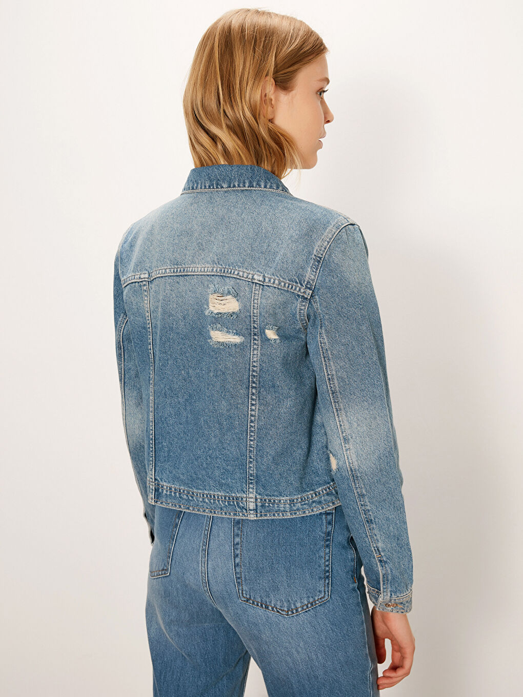 INDIGO Teksas jakna Žena-2