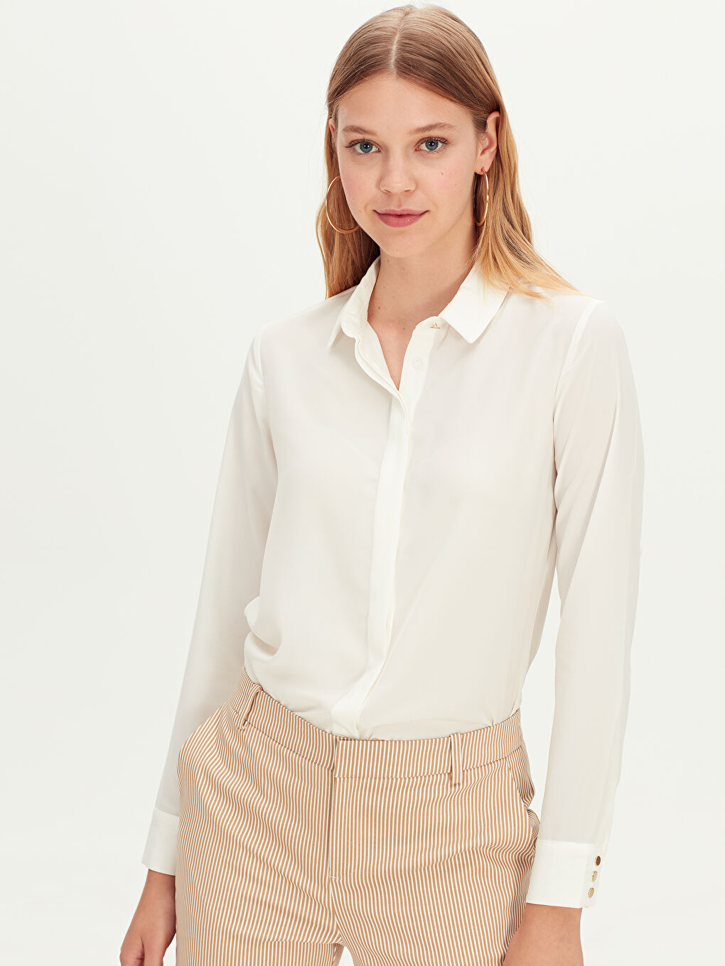 Woman ECRU Shirt-1