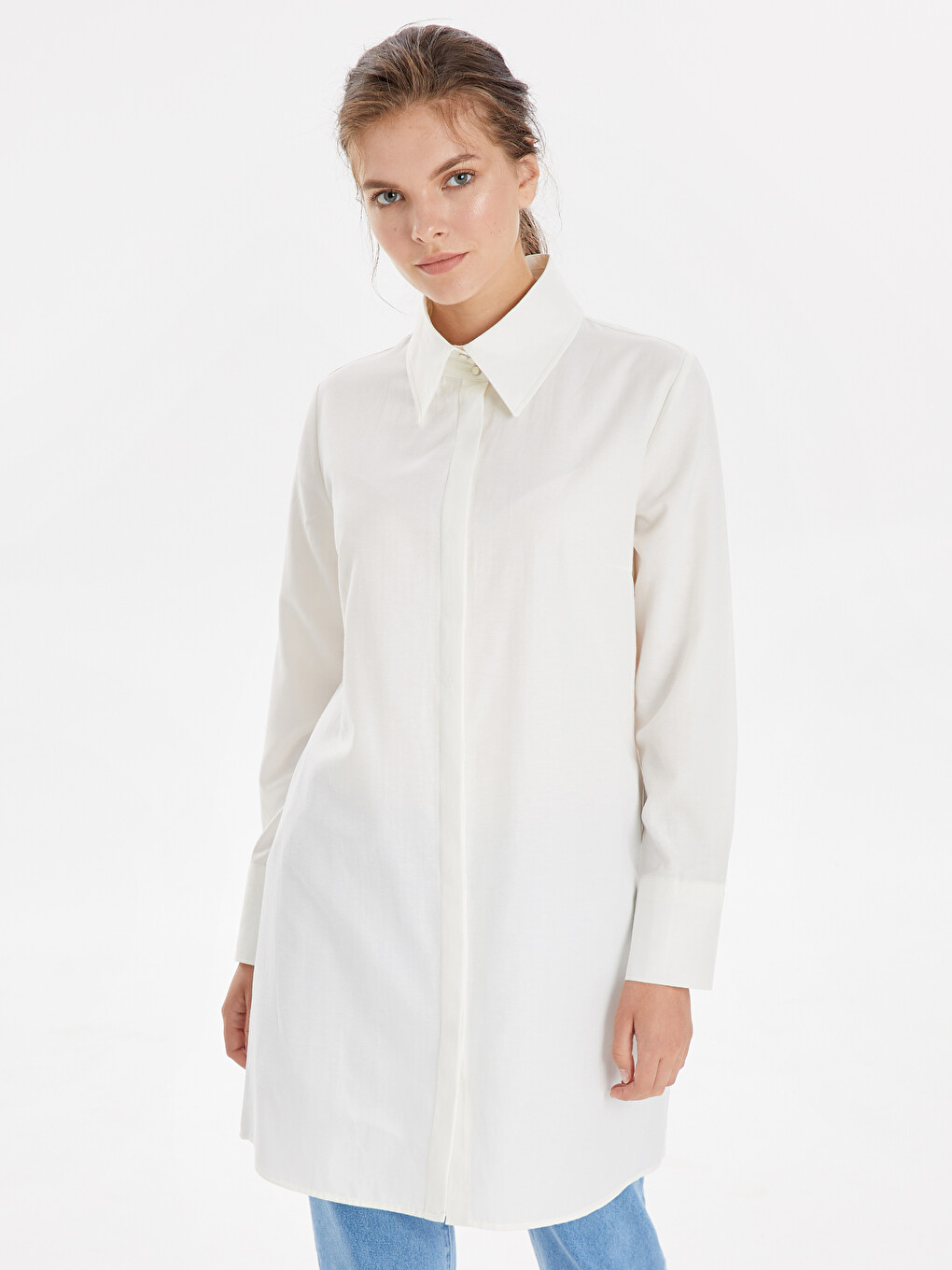 Woman Ecru Tunic