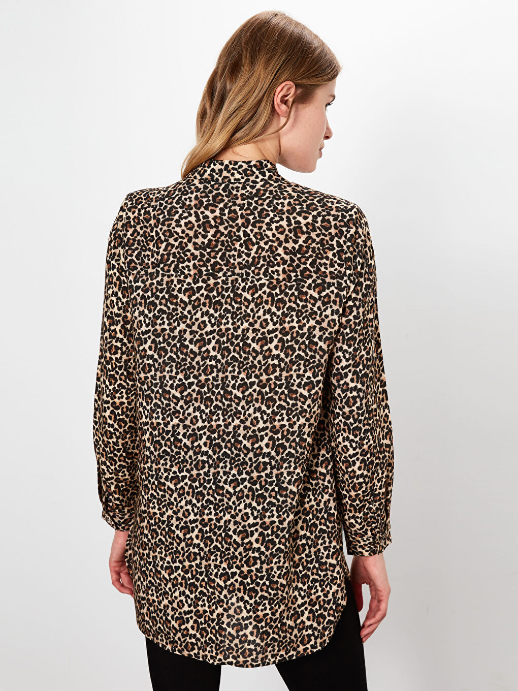 Женщины Коричневый Рубашка-2