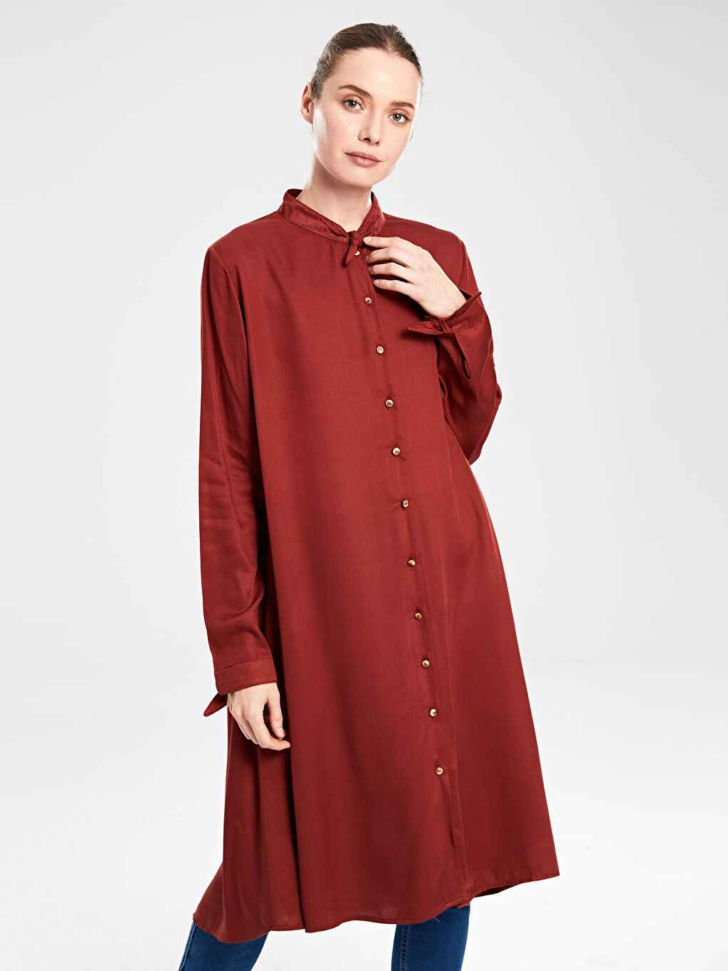 Woman RED Tunic-1