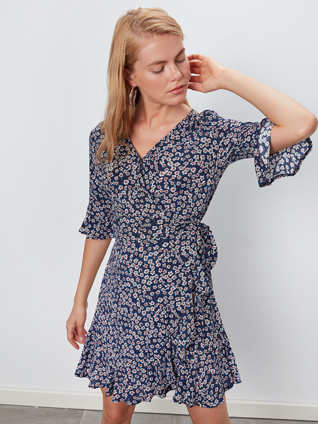 Short Sleeve Women's Dress-1