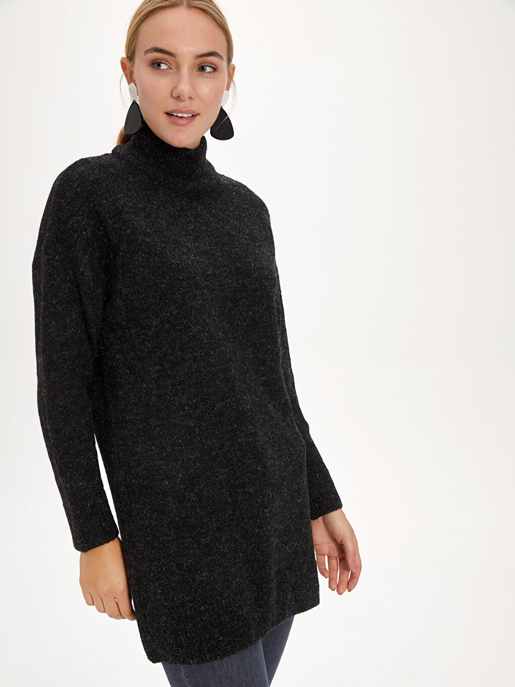 Женщины Черный Туника-1