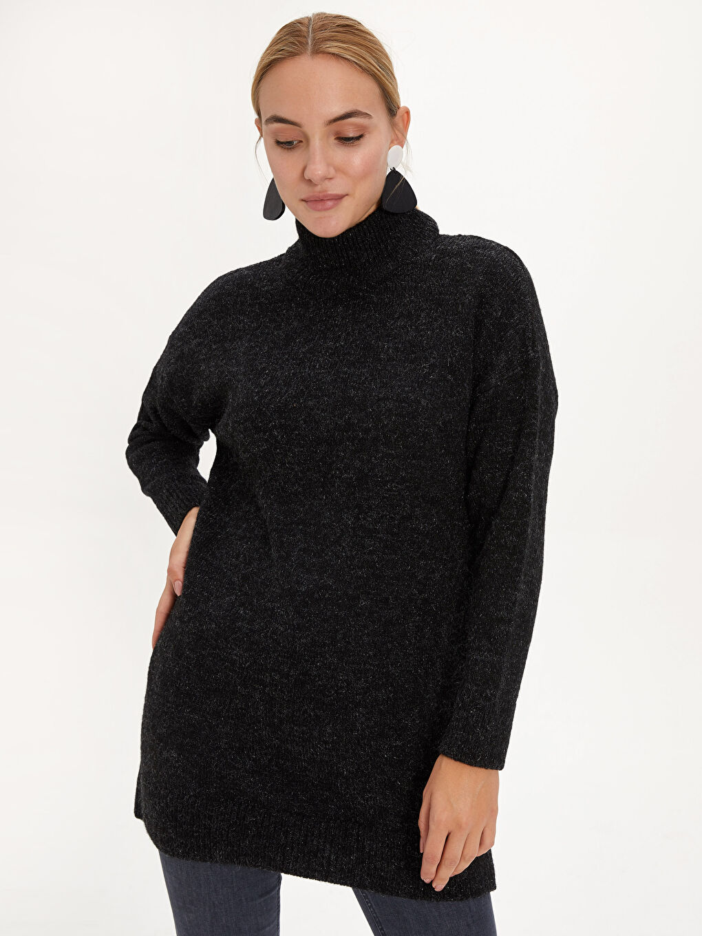 Женщины Черный Туника-2