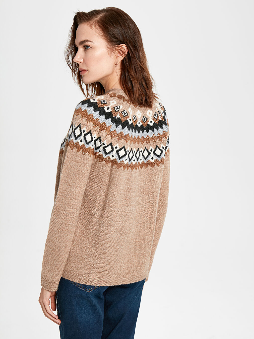 Әйелдер қоңыр Жемпір-3