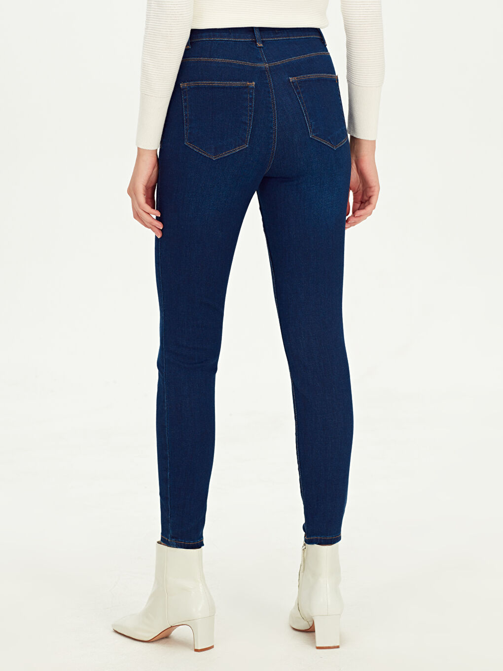 İndigo Jüpiter Süper Skinny Fit Kadın Jean Pantolon-3