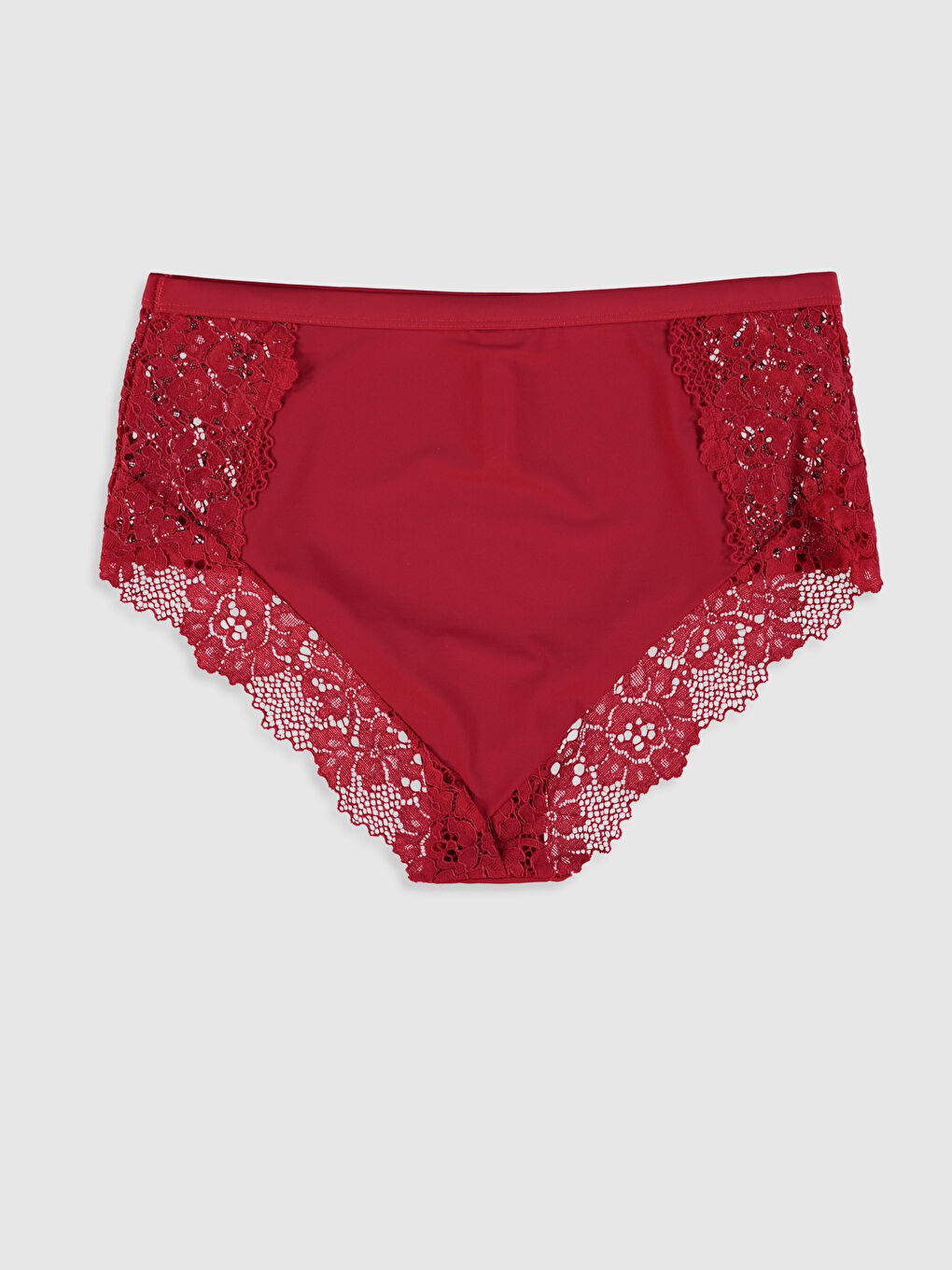 Woman RED High-Waisted Knickers-1