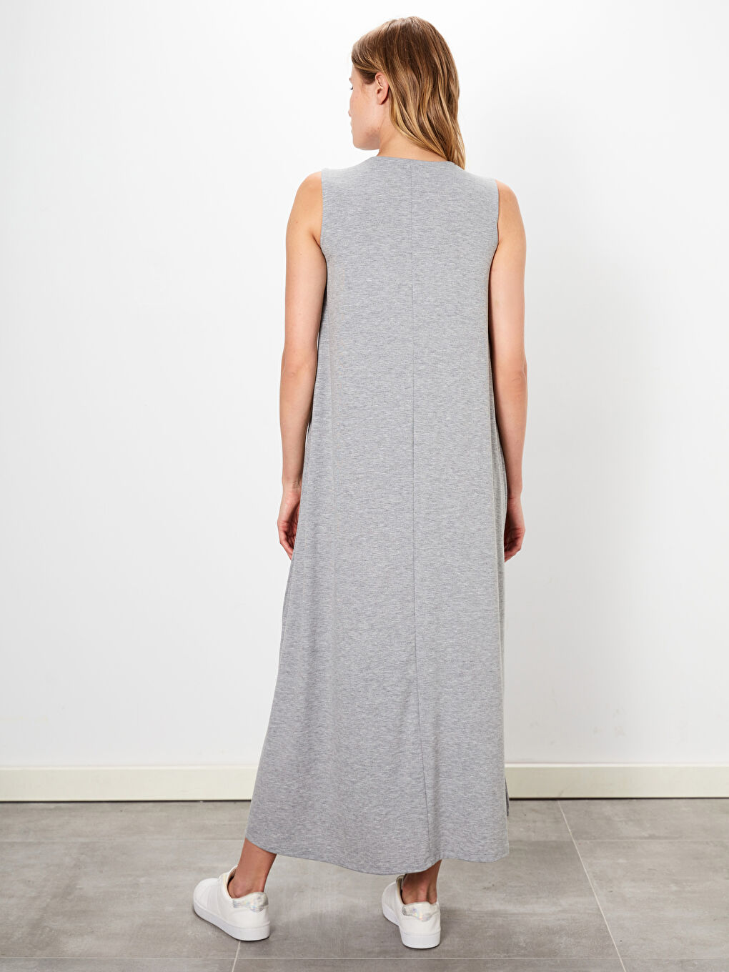 Robe GRIS Femme-2