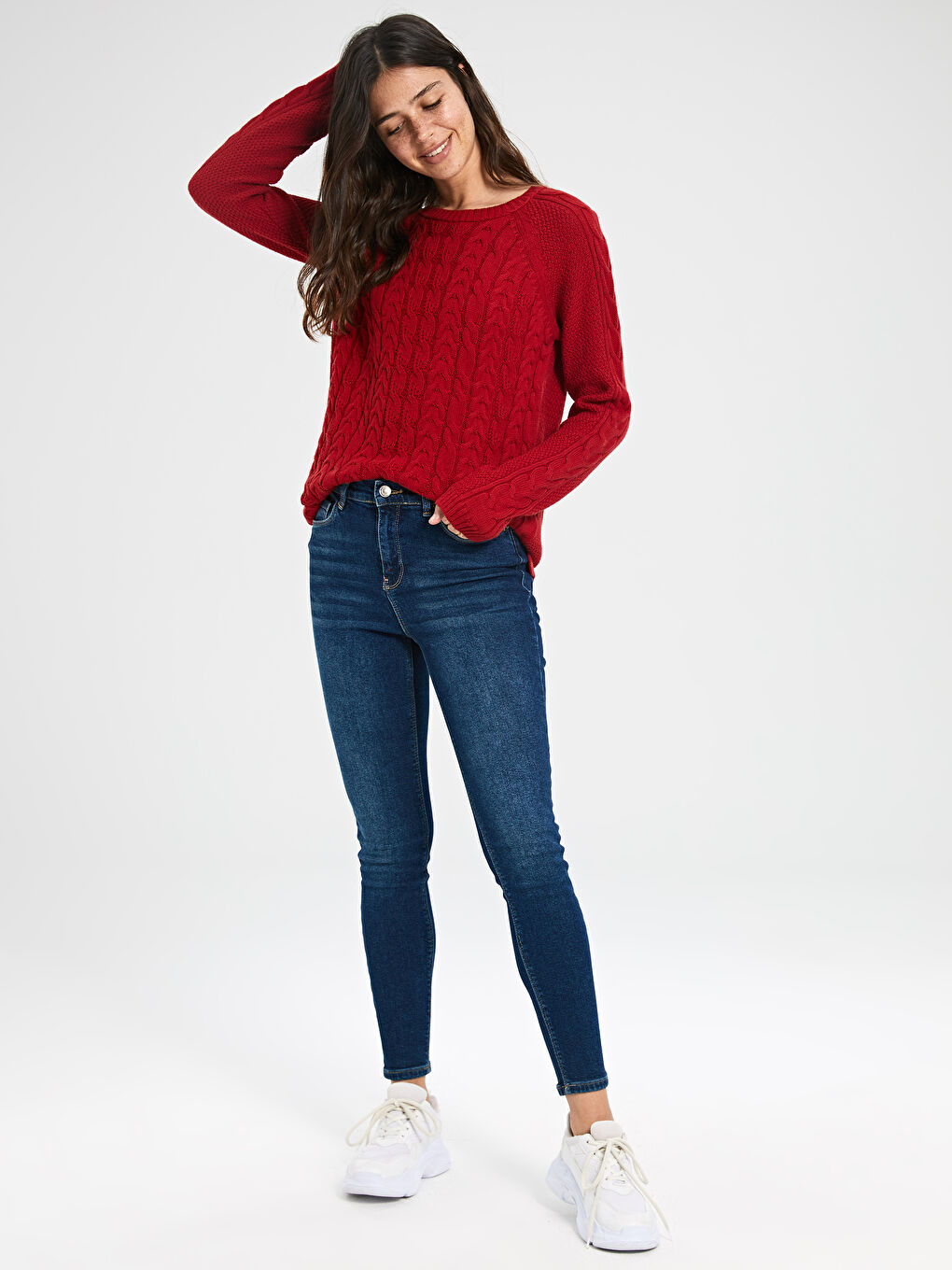 İndigo Jüpiter Süper Skinny Fit Kadın Jean Pantolon-1