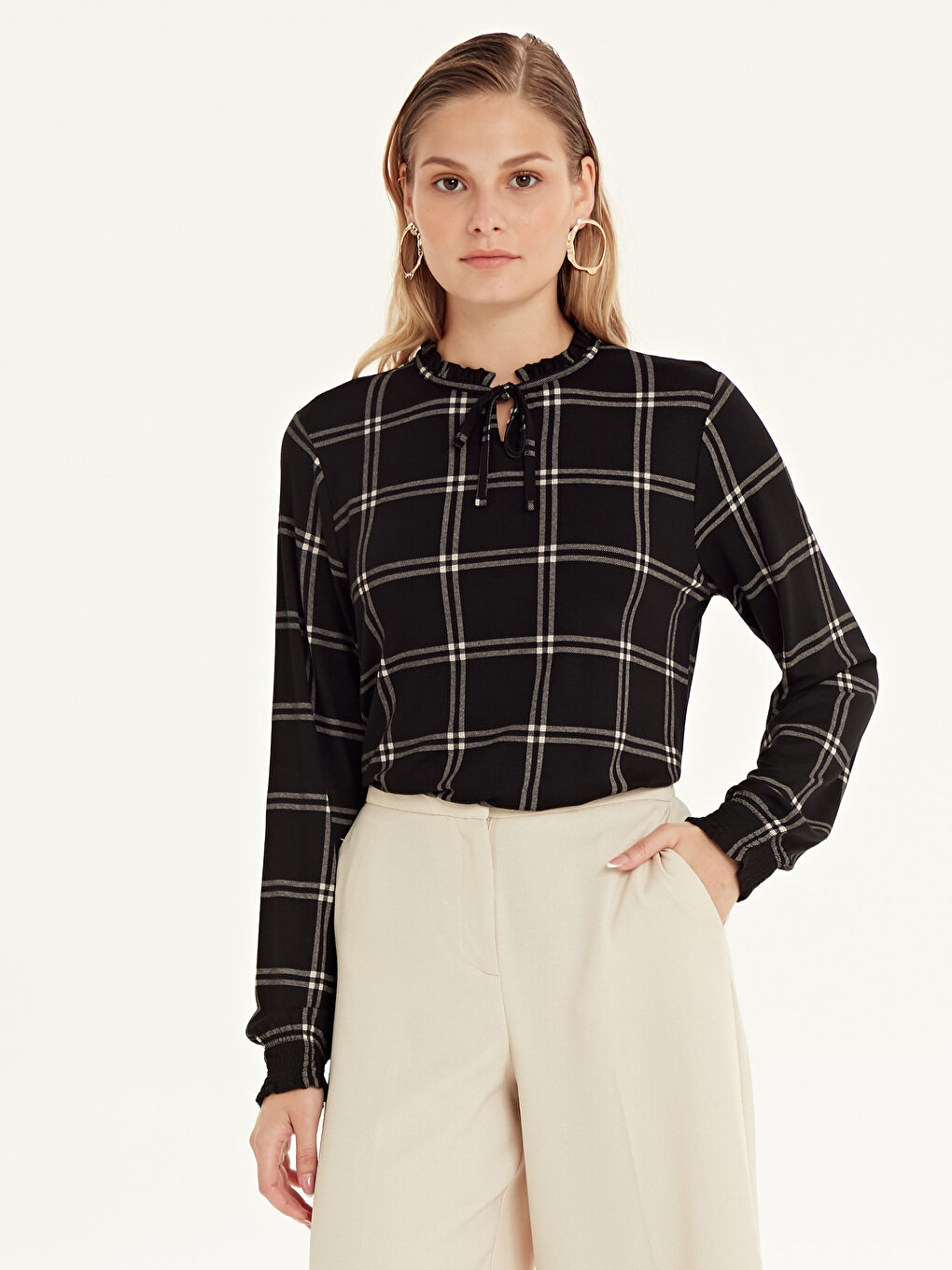 Siyah Baskılı Tişört