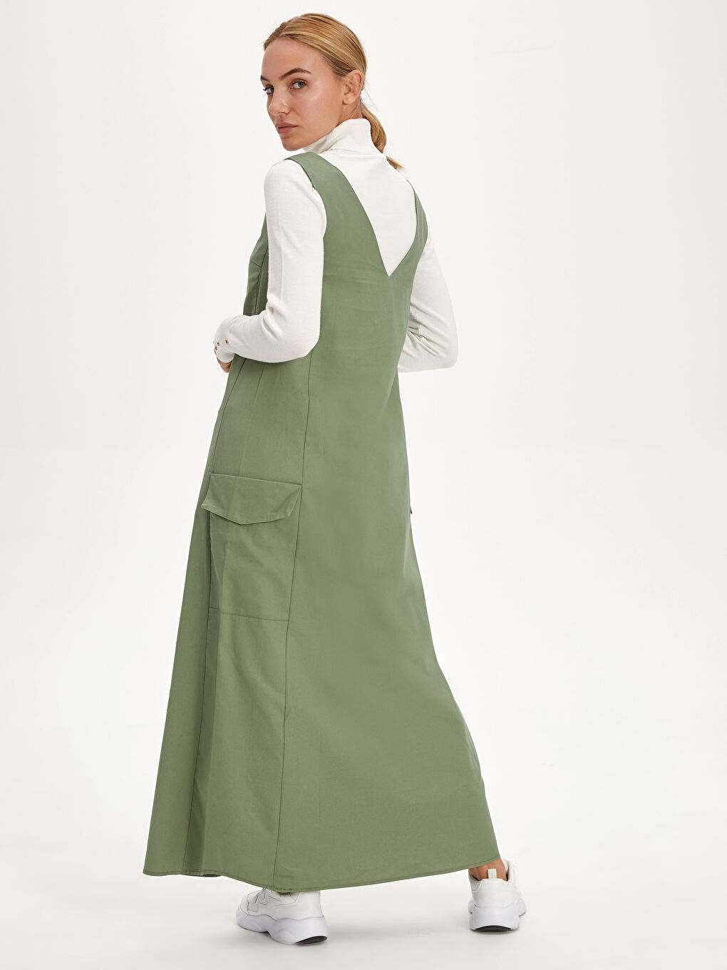 Woman KHAKI Dress-2