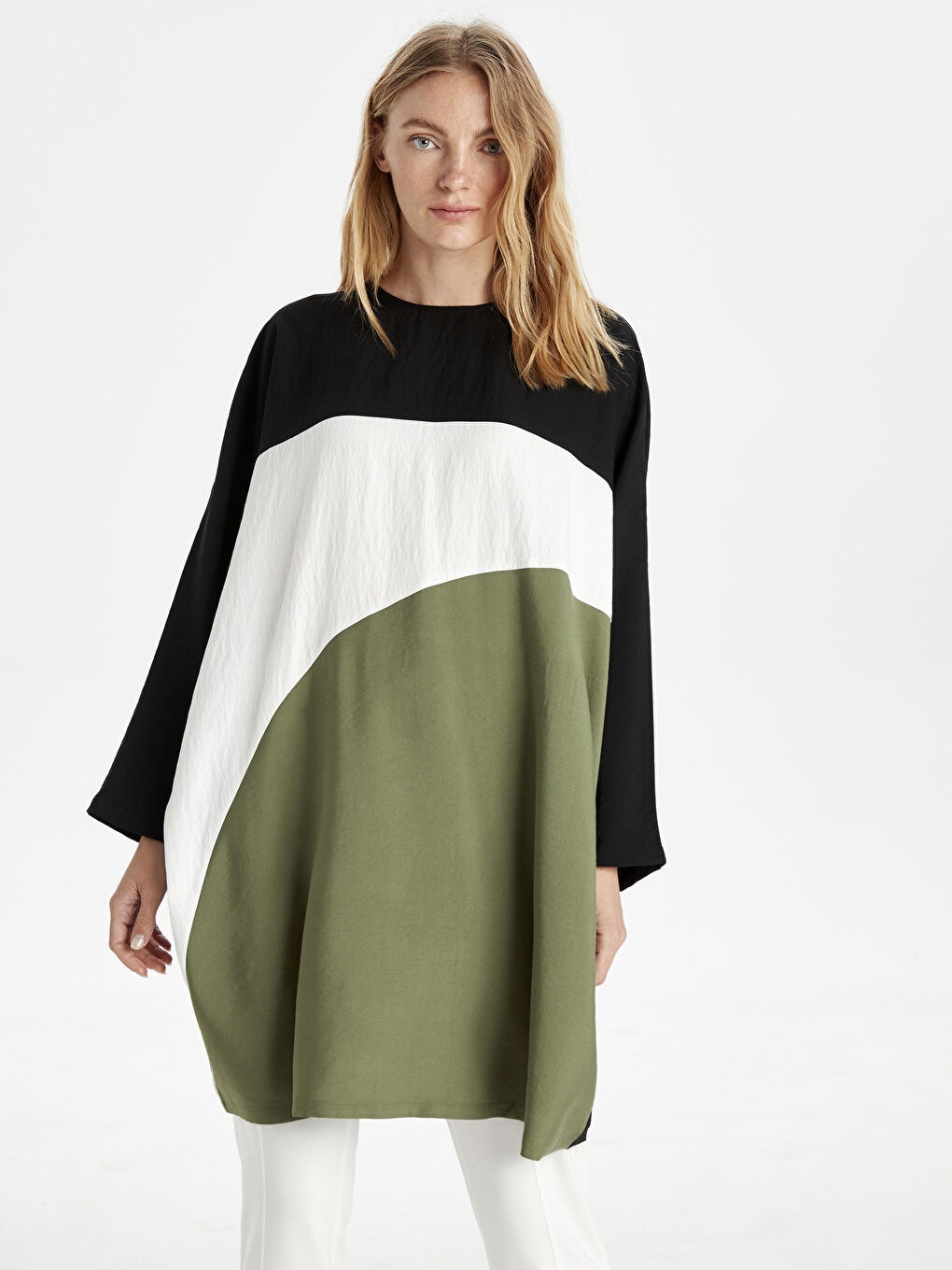 Женская оверсайз туника-1