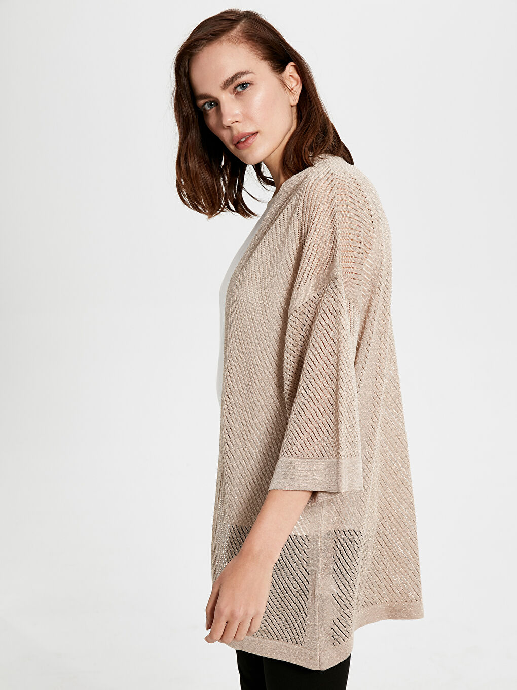 Жінка БЕЖЕВИЙ Кардиган