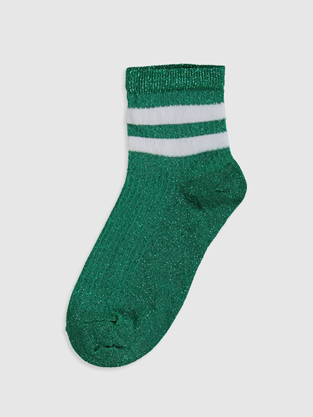Woman GREEN Ankle Socks-1