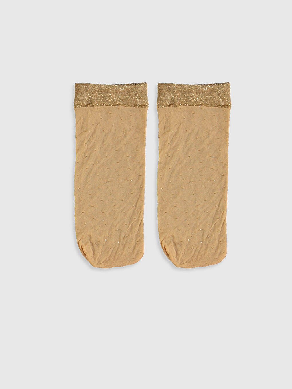 Woman BEIGE Ankle Socks-2