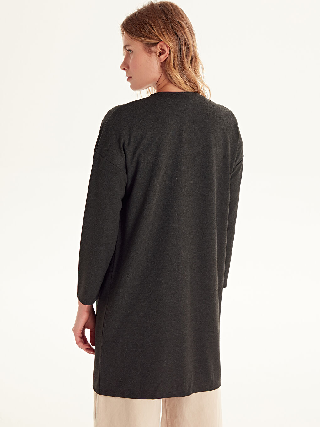 Antrasit Melanj Hırka-3