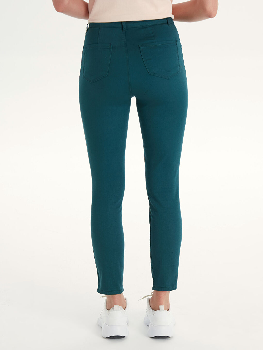 LCW Vision Woman PETROL Trousers -9WP011Z8-D1B