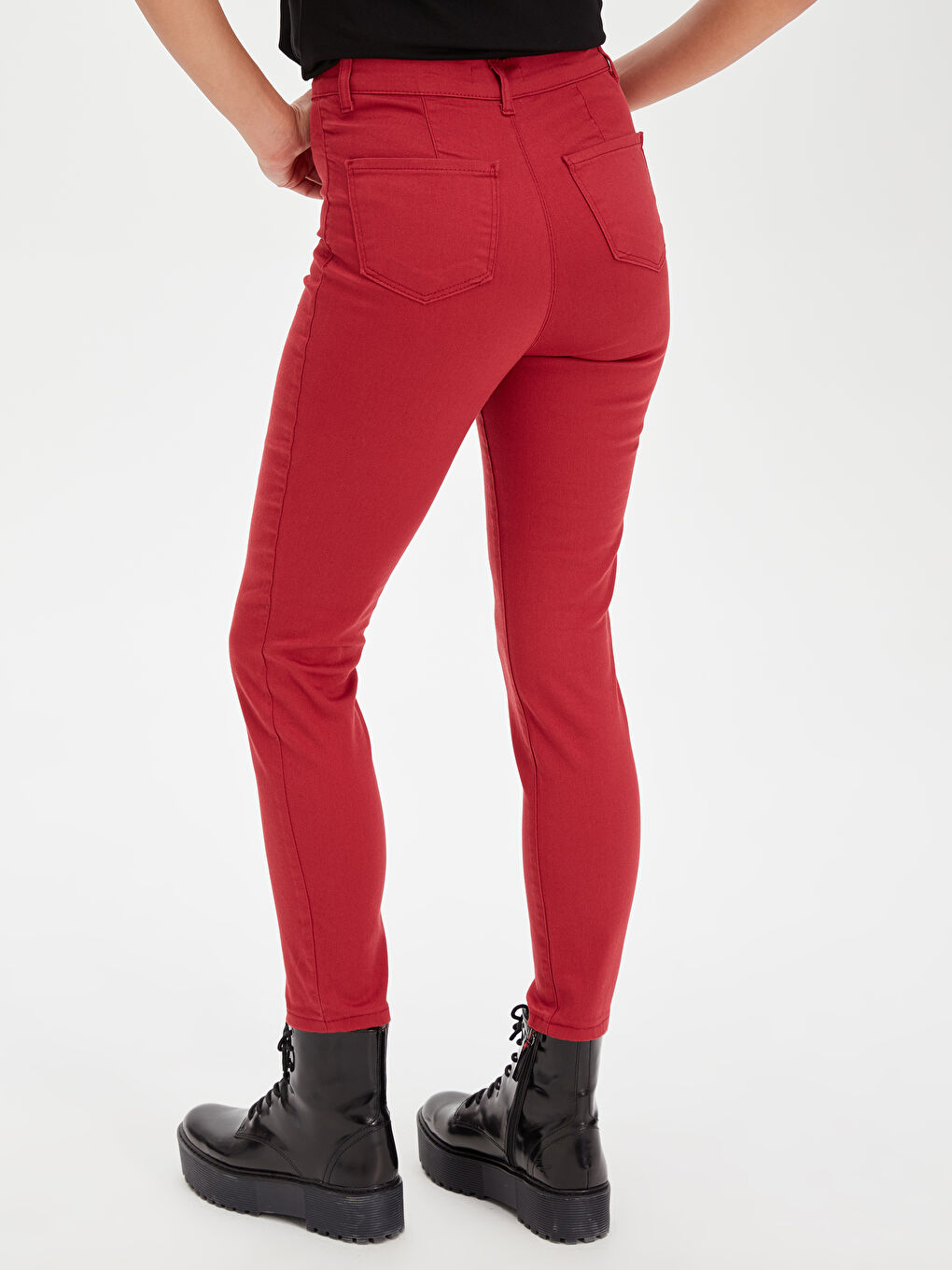 LCW Vision Woman RED Trousers -9WP011Z8-L1W