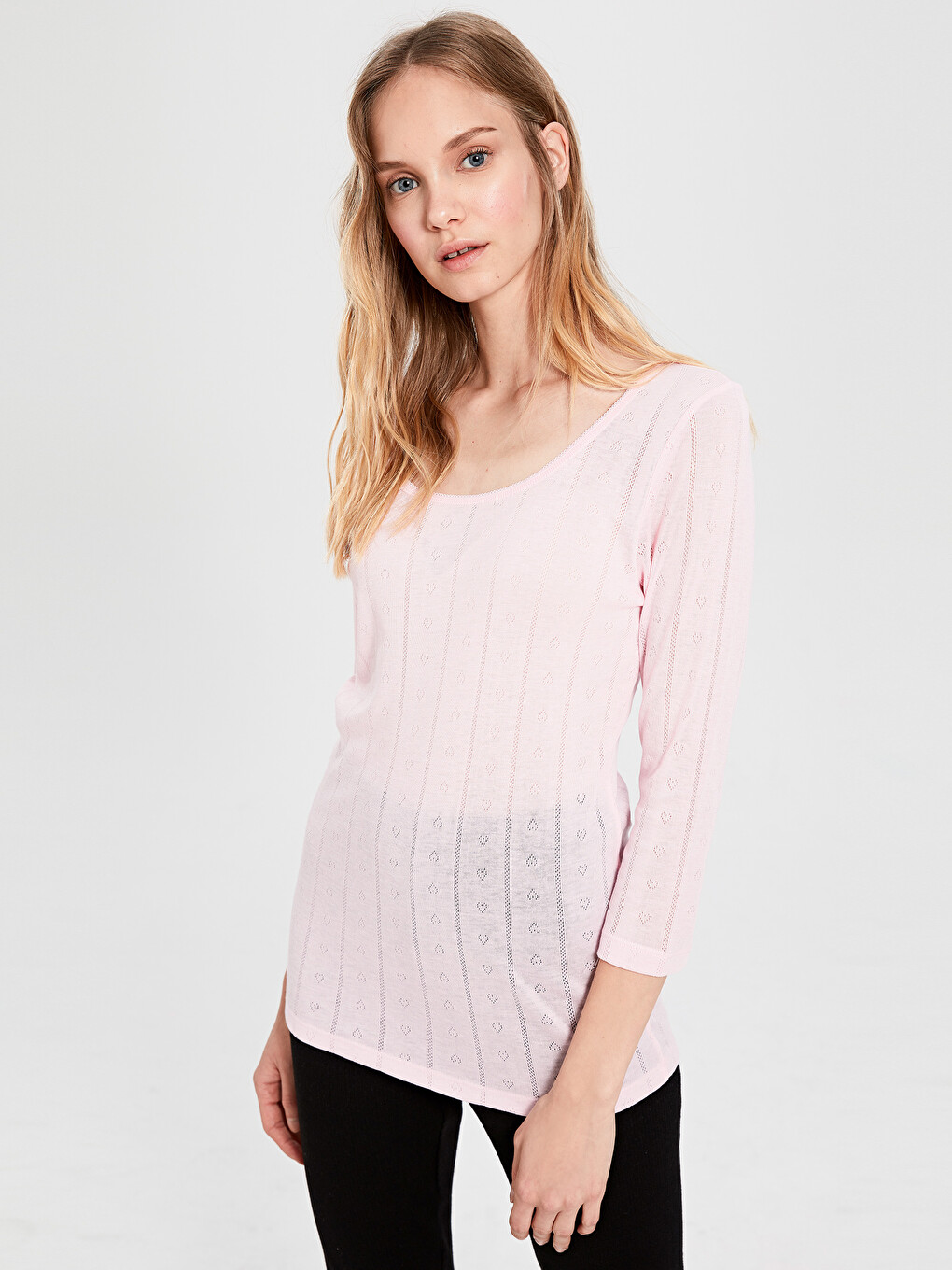 U Neck Long Sleeve Thermal Women's Athlete