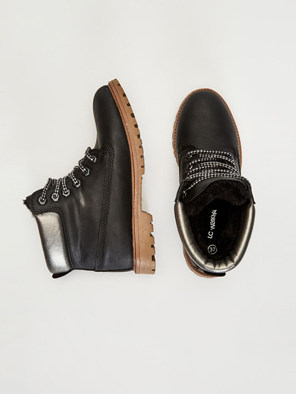 Lace-Up Ankle Boots For Women-1
