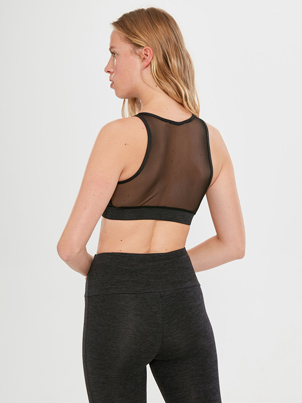 Antrasit Aktif Spor Kadın Yarım Atlet-3