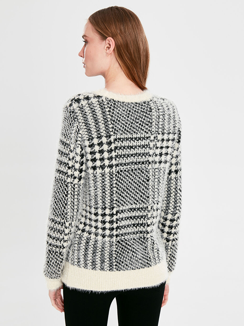 Жінка СІРО-ЖОВТИЙ Светр-3