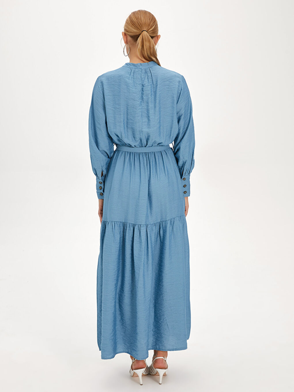 Mavi Rodeo Gömlek Elbise-2