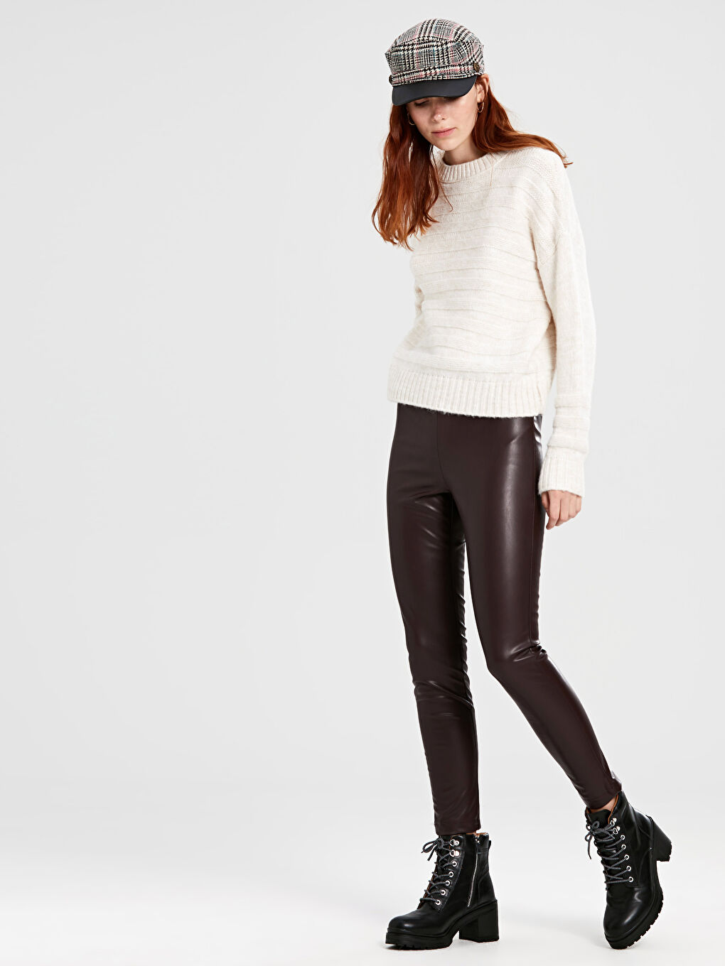 LCW Vision Hose mit Elastischem Bund im Lederlook -9WQ523Z8-CVV