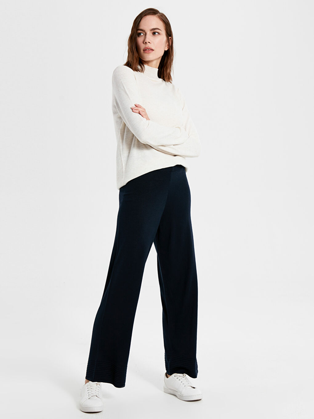 Брюки Женские Трикотажные На Резинке