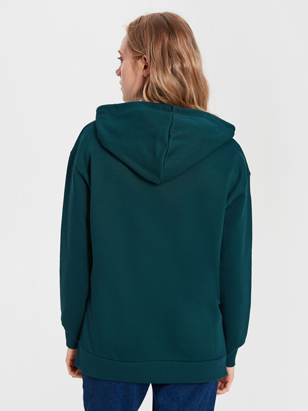 Koyu Yeşil Hoodie-3