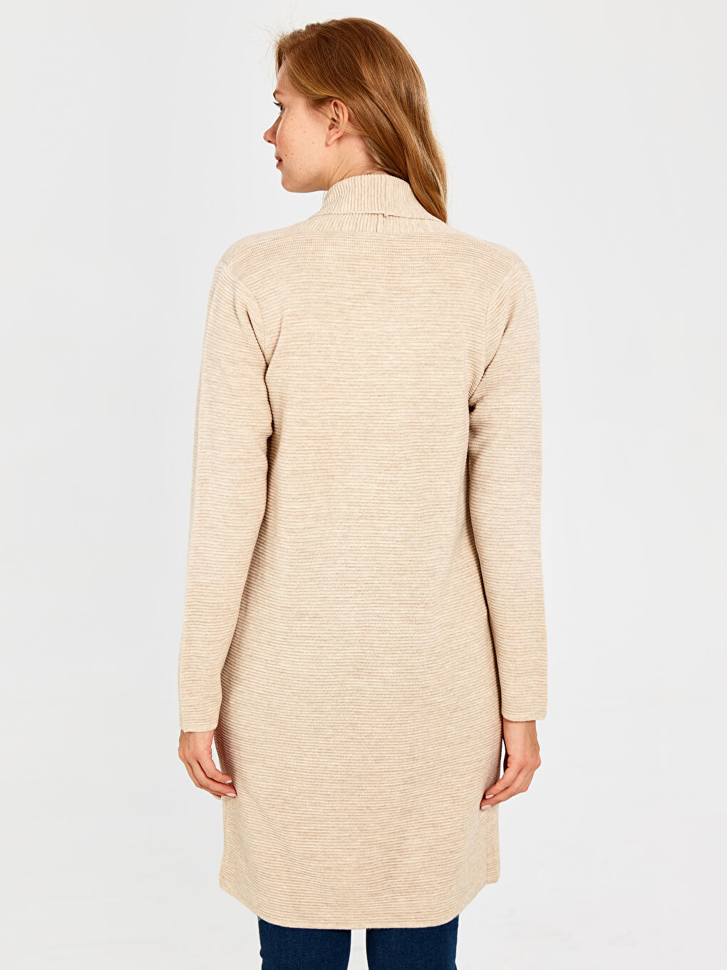 Ekru Kadın Hırka-2