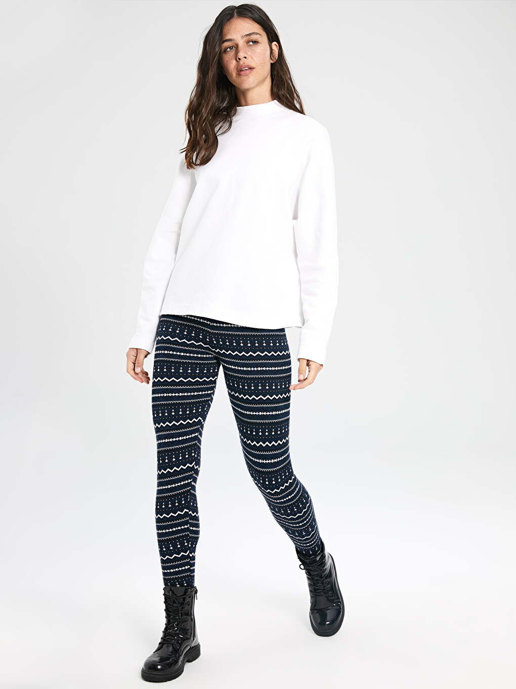 Woman Navy Trousers