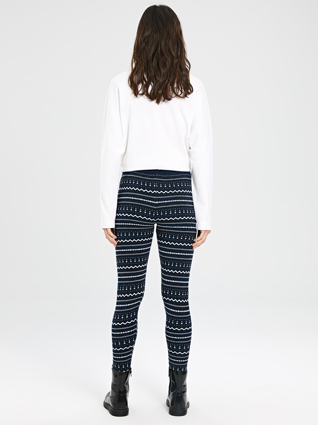 Woman Navy Trousers-3