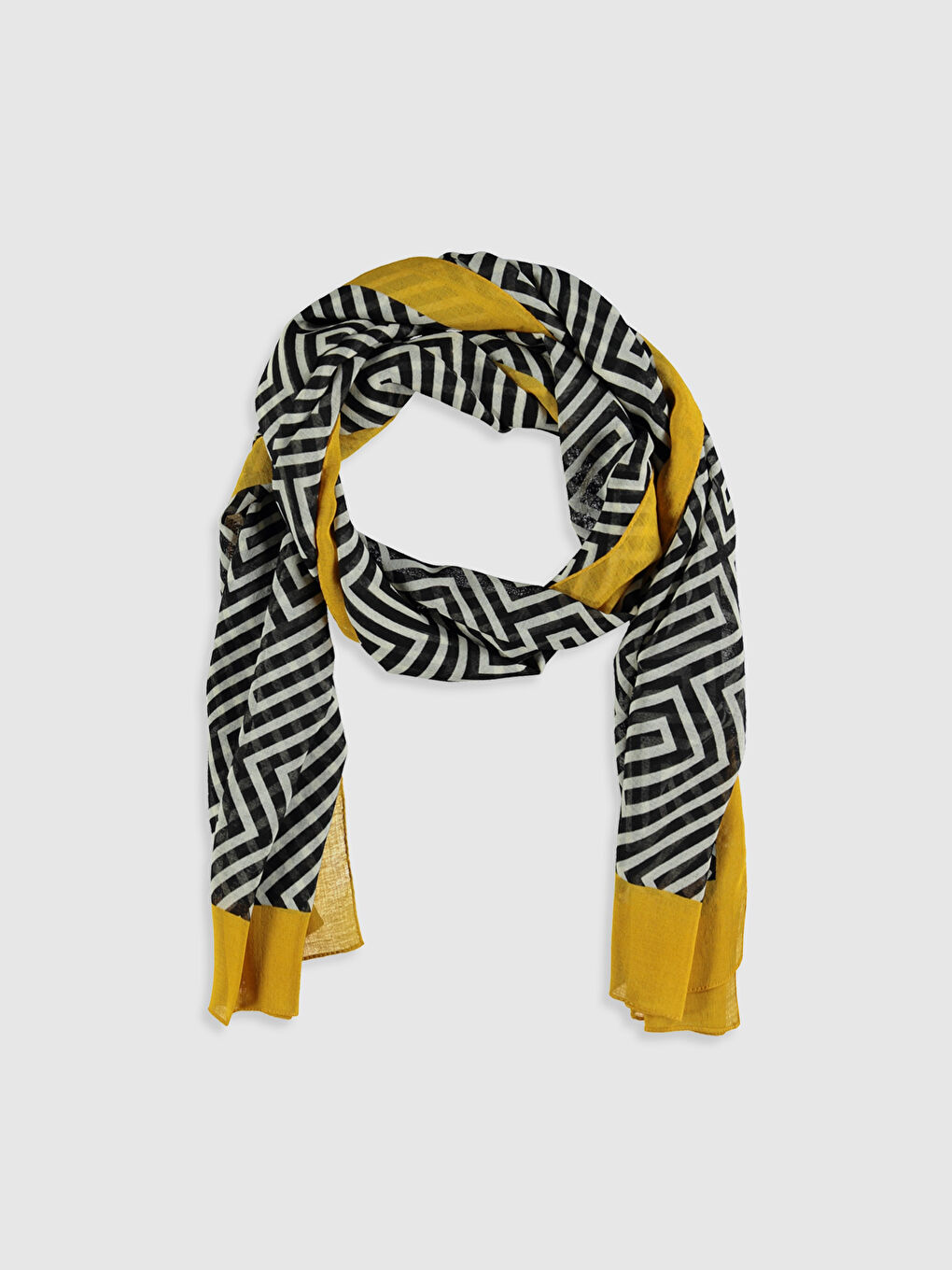 Grande écharpe JAUNE Femme