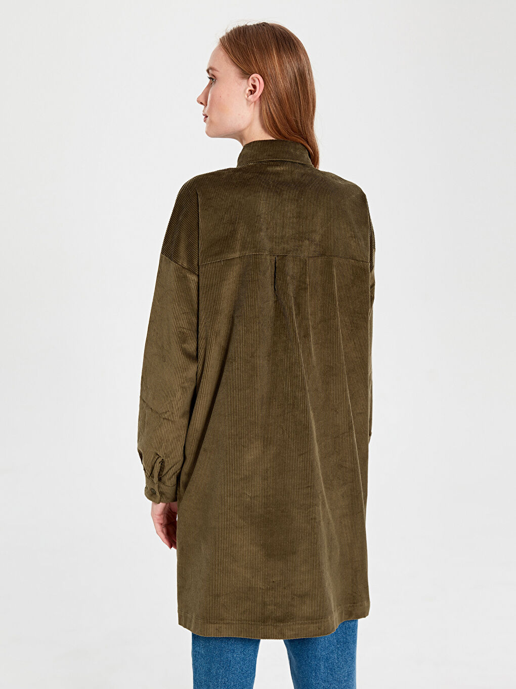 Oversize Velvet Women's Tunic-3