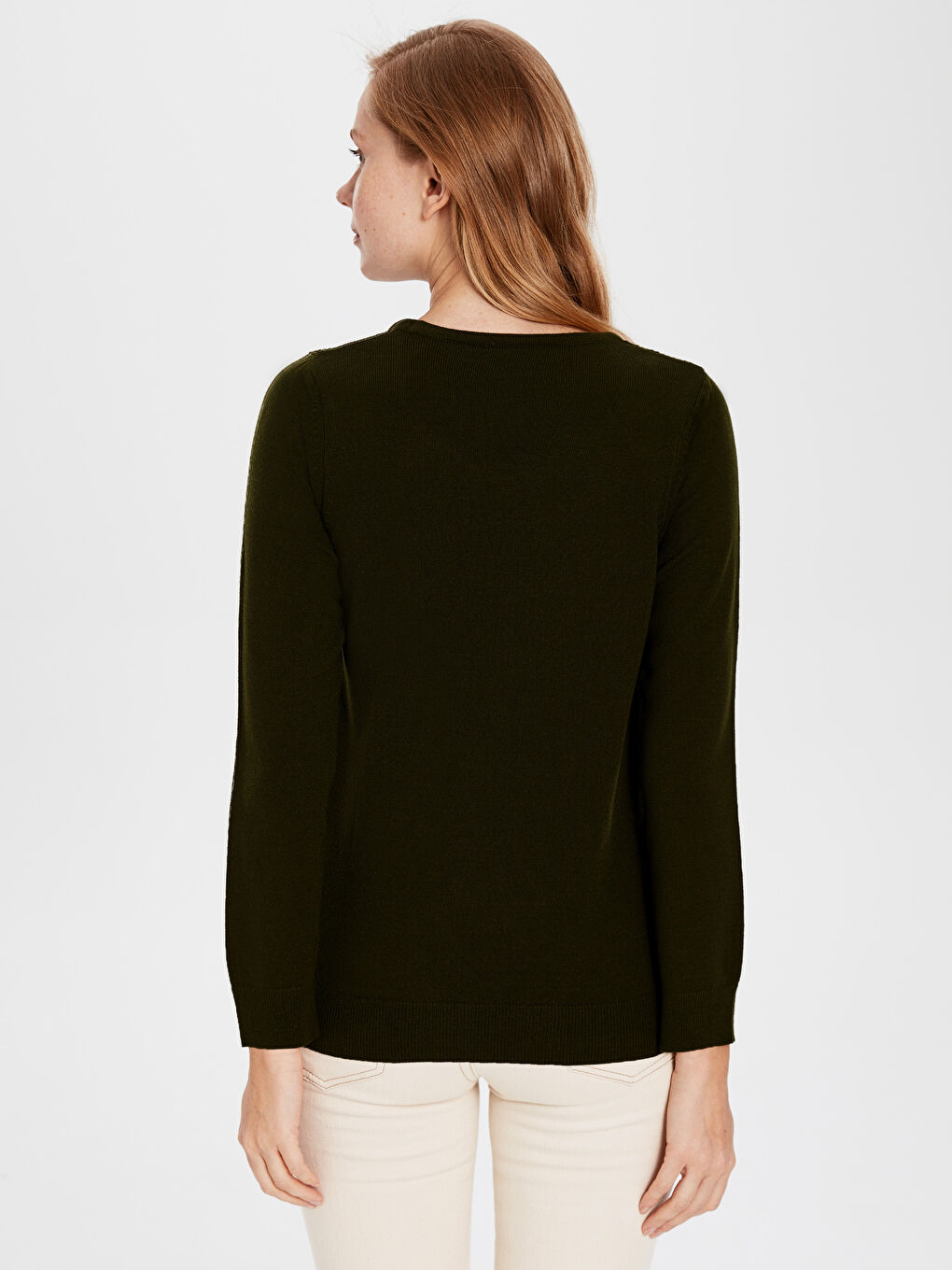 Жінка ХАКІ Светр-3