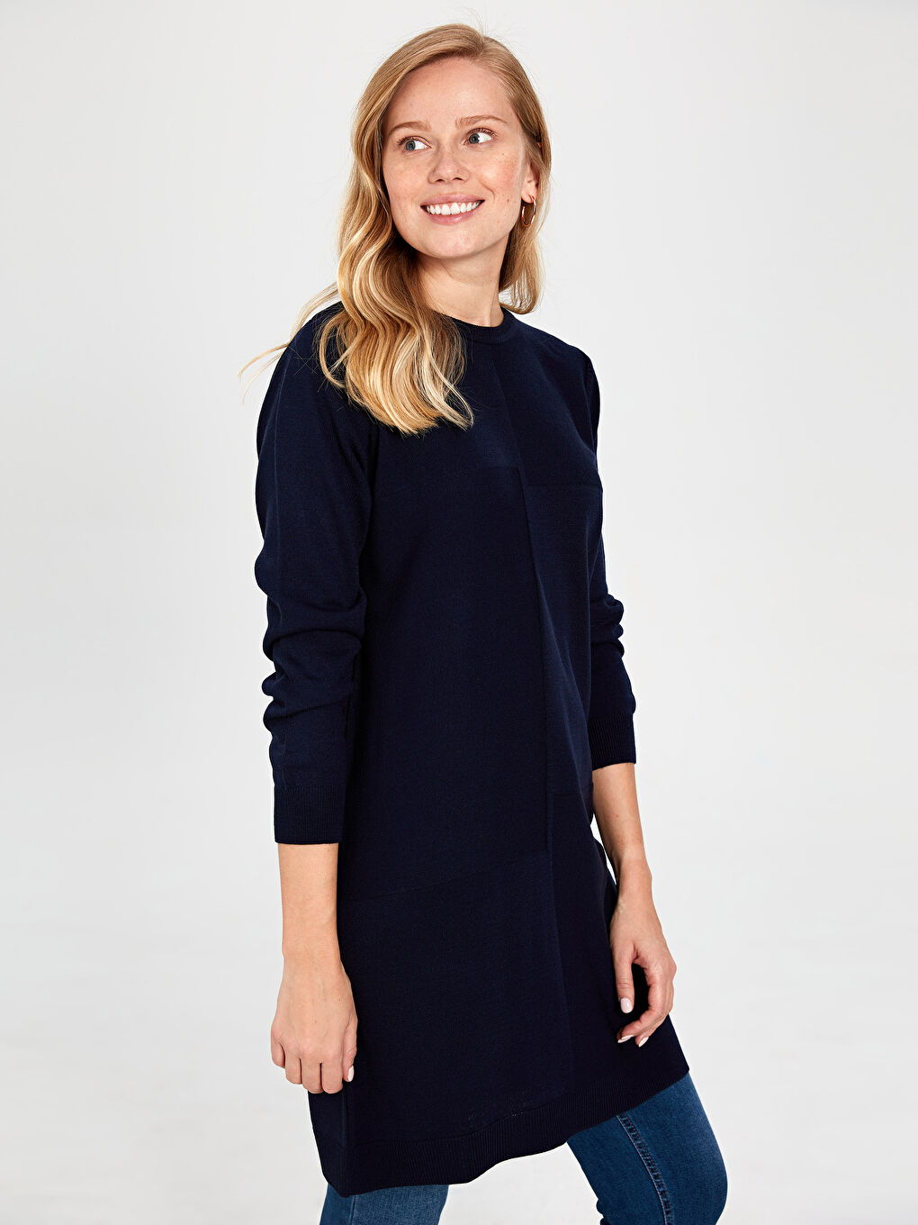 Lacivert Tunik-2