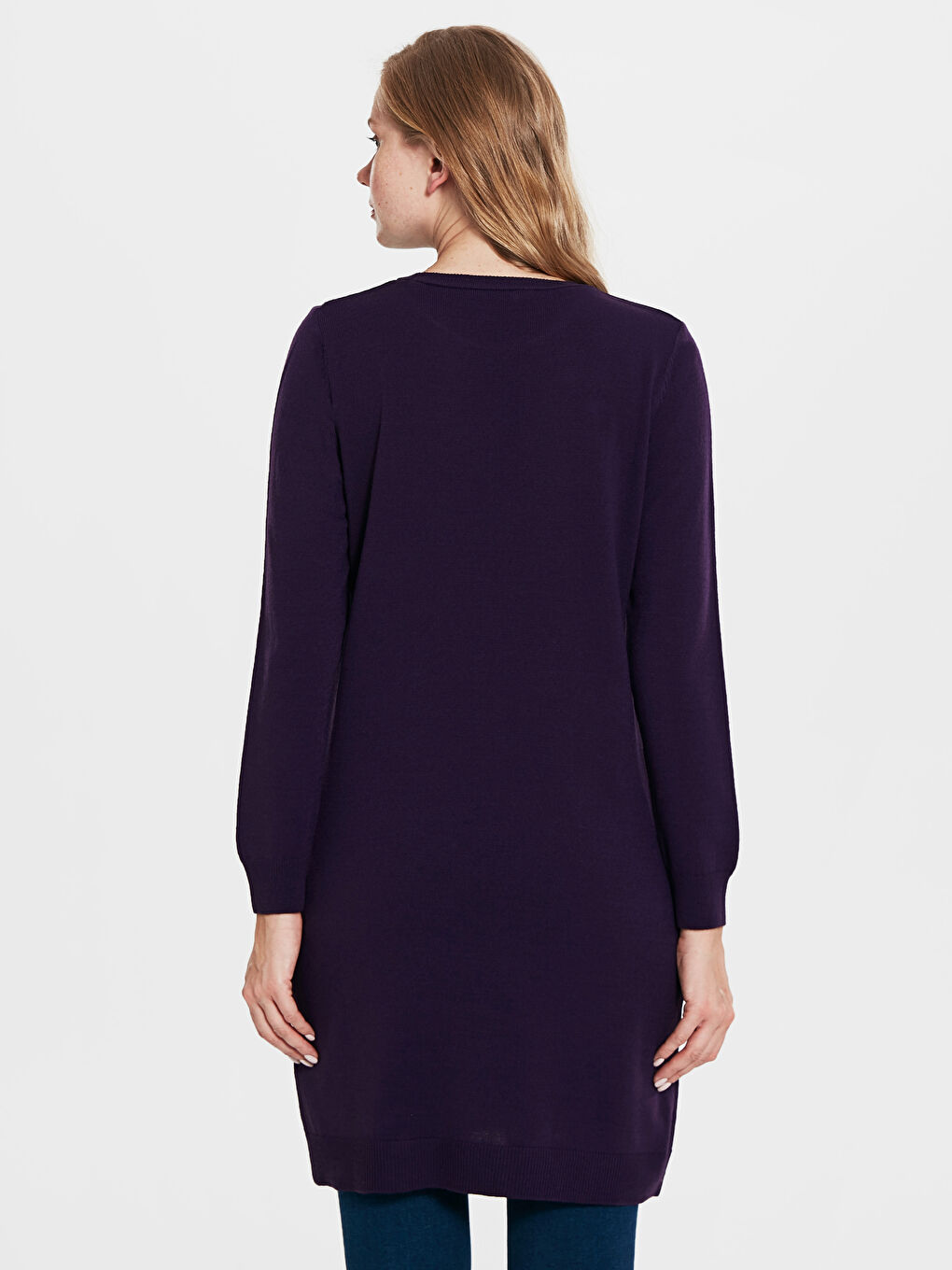 Koyu Mor Tunik-3