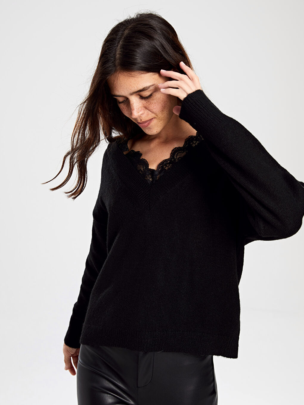 Әйелдер қара Жемпір-1