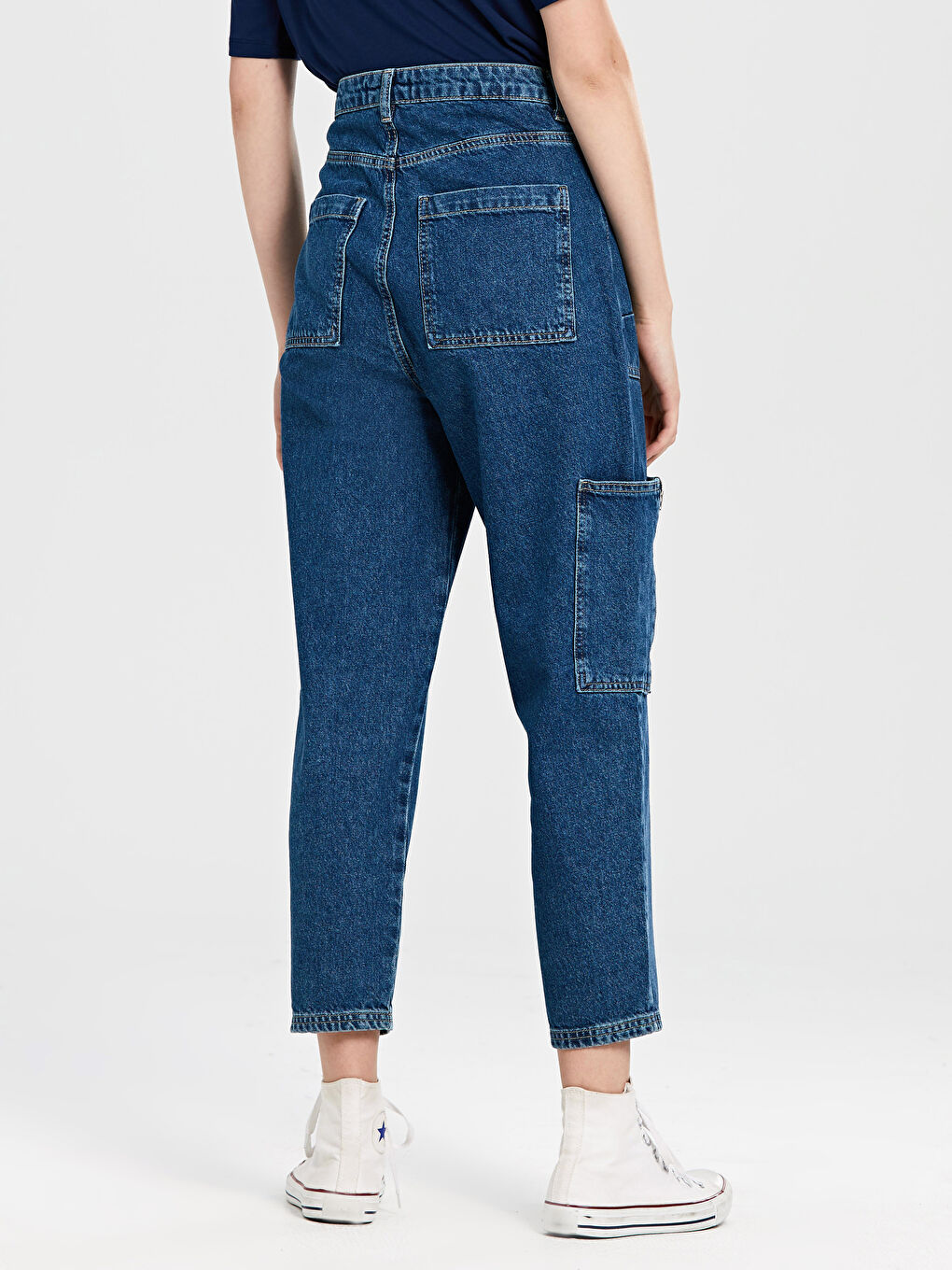 Jean Coupe Confortable pour Femmes-2