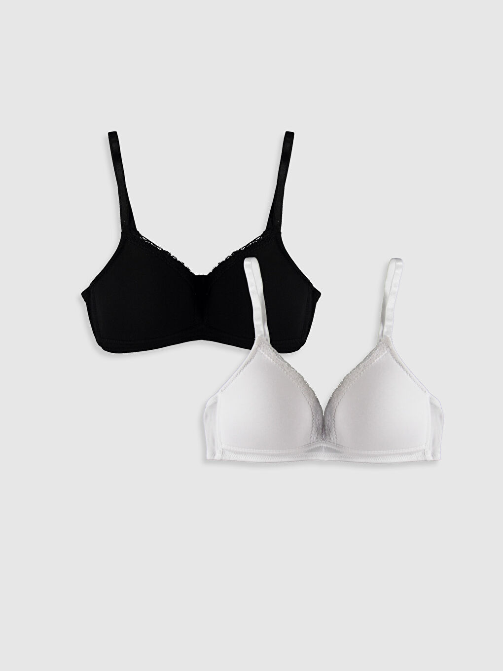 Siyah Balensiz Düz Sütyen 2'li Paket