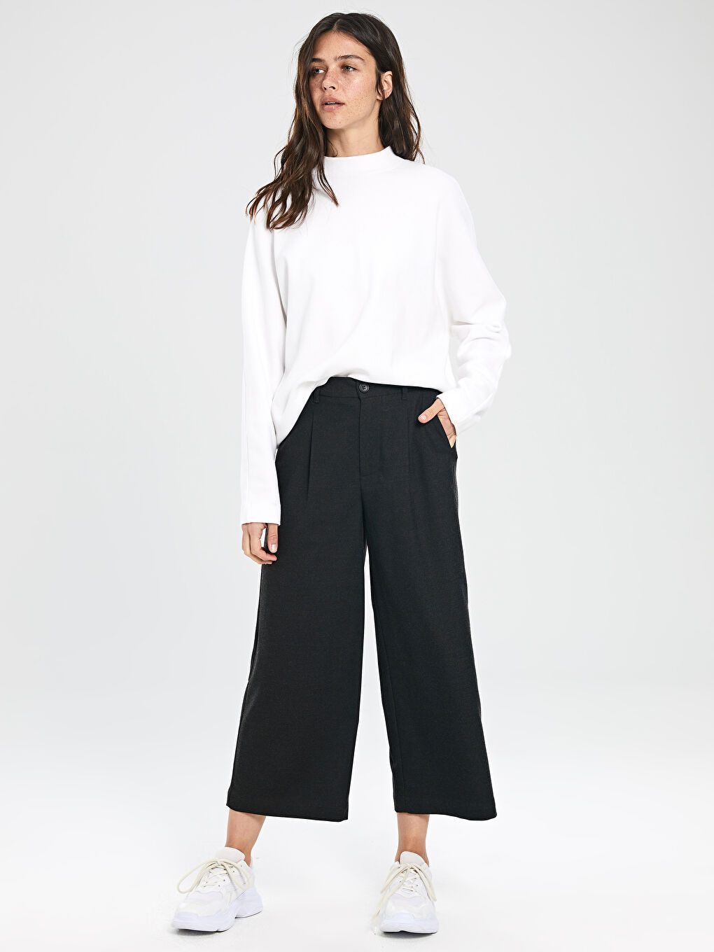 Comfortable Fit Women's Trousers-1