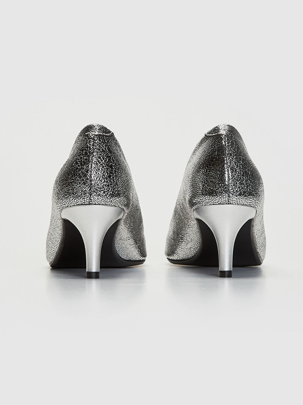 Gri Gümüş Stiletto-3